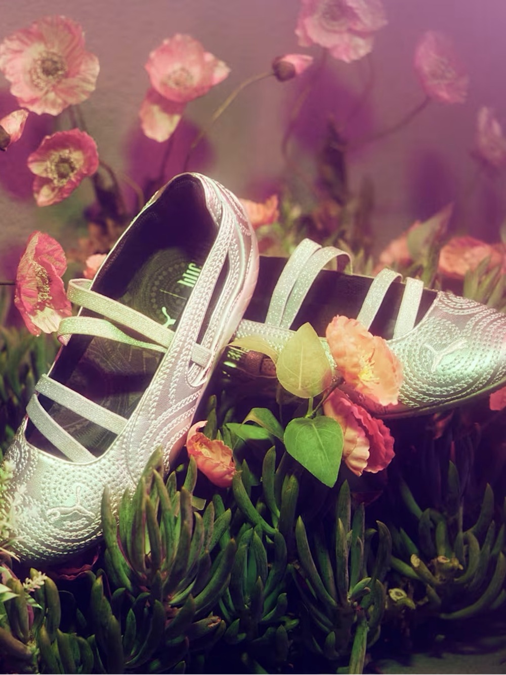 Puma x Wicked Silver Speedcat Ballet Flats
